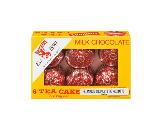 Tunnocks Milk Chocolate Teacakes - 144 g