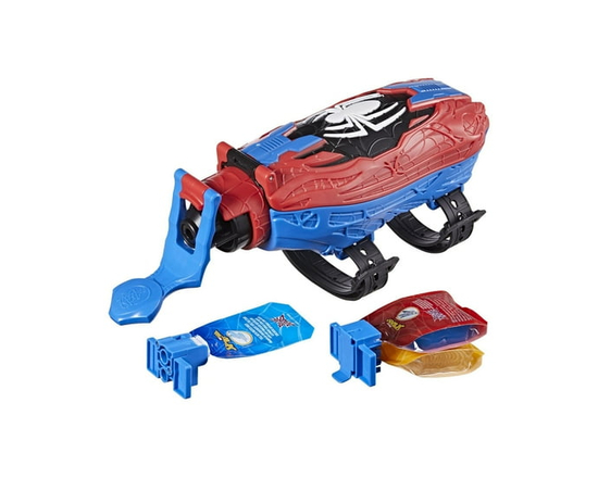 Marvel Spider-Man Real Webs Ultimate Web Blaster, 2-in-1 Blaster, Role Play Toy, Spider-Man Costume, Spider-Man Toys