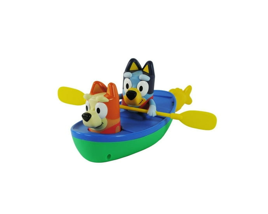 Bluey Paddling Canoe