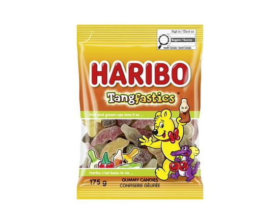 Haribo Tangfastics Gummy Candy, No Artificial Colours - 175g