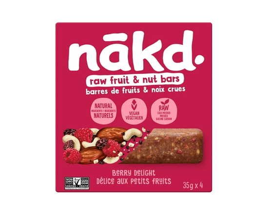 NAKD BERRY DELIGHT - 4 x 35g