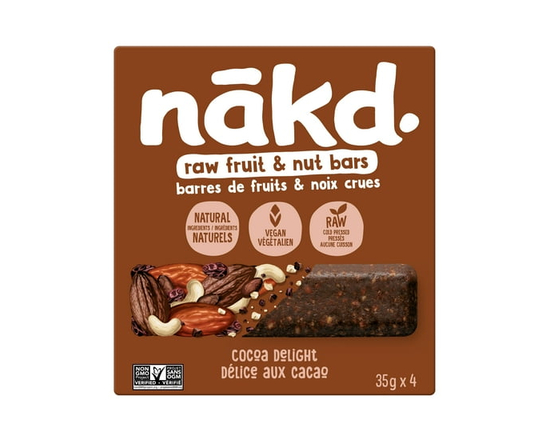 NAKD COCOA DELIGHT - 4 x 35g