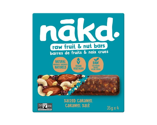Nakd Salted Caramel Multipack - 4 x 35g