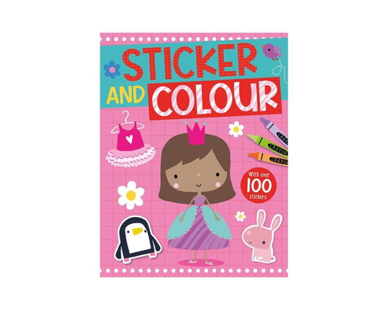 Colouring Books Sticker and Colour