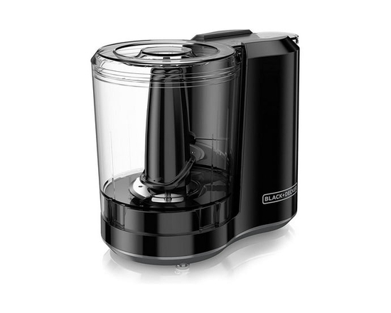 BLACK + DECKER Hachoir électrique One-TouchManuel, noir, HC300BC