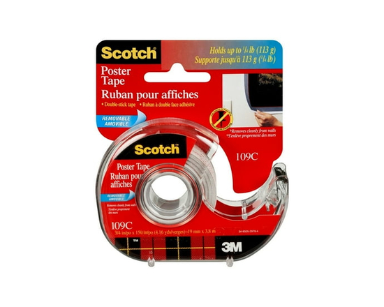 Scotch® Double-Stick Removable Poster Tape