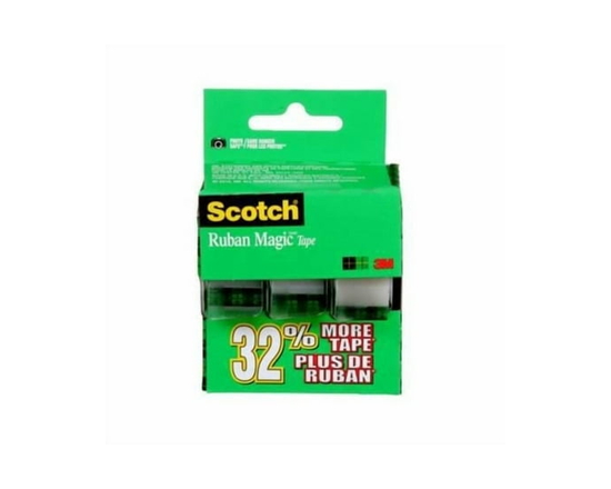 Scotch® Magic™ Tape, 3105X-02-C, 3/4 in x 11 yd (19 mm x 10.1 m) - 3/4 in x 11 yd