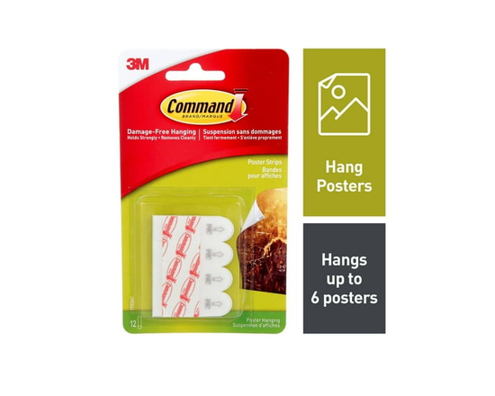 3M™ Command™ 17024C Poster Strips - S