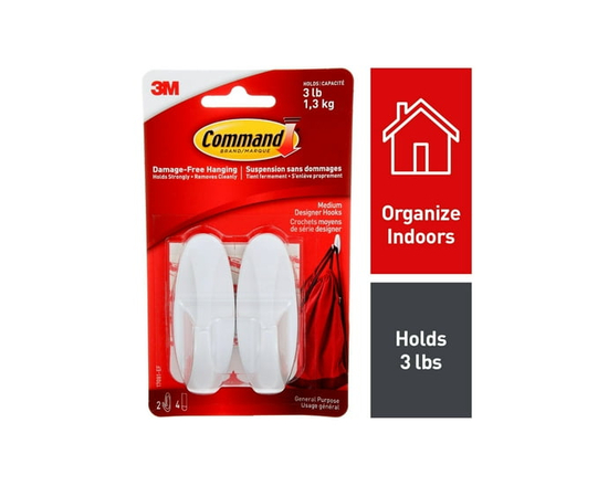 Command™ Designer Hook 17081-EF, Medium - M