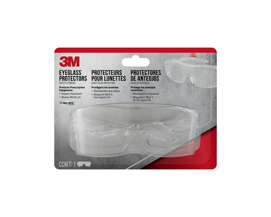 3M™ Eyeglass Protectors Anti-Scratch, 47031H1-DC, Clear, Clear Lens
