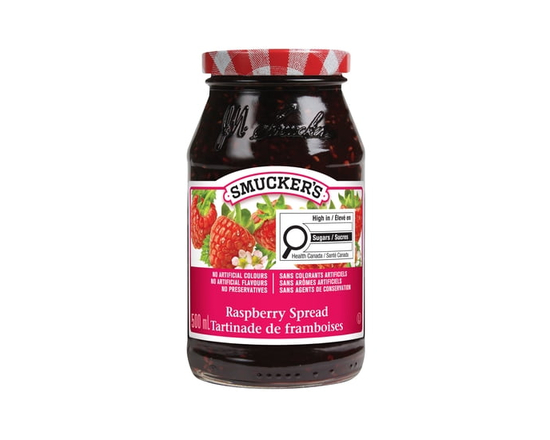 Smucker's tartinade de framboises 500ml - 500 ml
