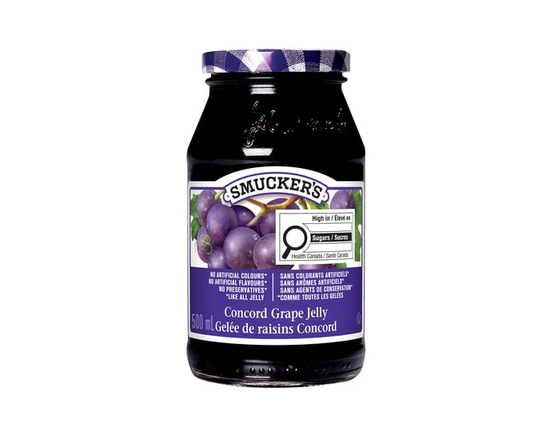 Smucker's Grape Jelly 500ml - 500 mL