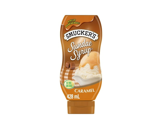 Smucker's Sundae Syrup, Caramel Flavoured Syrup, 428mL - 428 mL