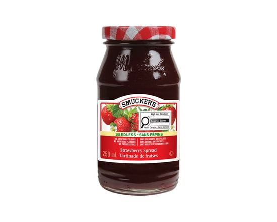 Smucker's Seedless Strawberry Spread 250ml - 250 mL