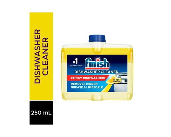 Nettoyant machine Finish Dual Action, Agrumes rafraîchissants, combat la graisse et le calcaire, 250 ml - 250 mL