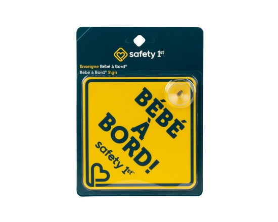 Safety 1st "Bébé à Bord" Sign - One Size