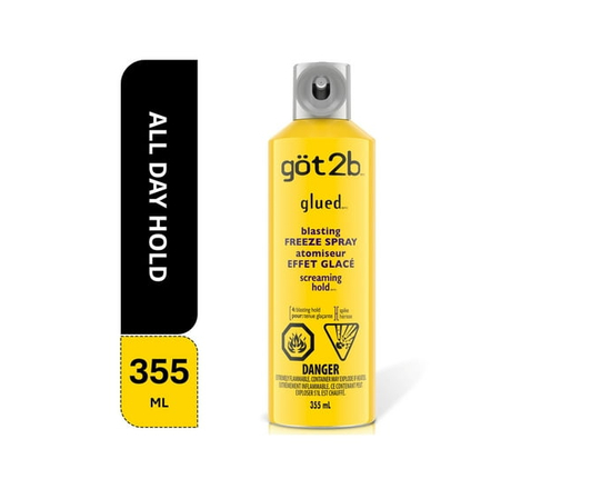 got2b Glued Atomiseur Effet Glacé pour une Tenue Extrême - 355 ml