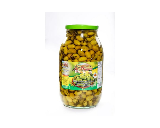 Al Dayaa Green Olives - Large Format