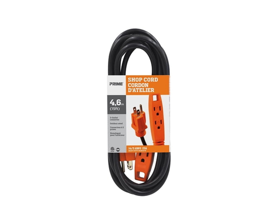 Prime Shop Cord 4,6m 14/3 AWG