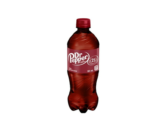 Boisson gazeuse Dr Pepper 591 mL, Bouteille - 591mL