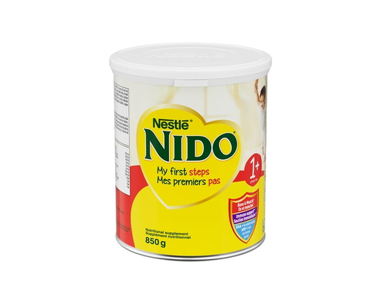 NIDO 1+ Toddler Milk-Based Nutritional Supplement, Mix With Water - 850 g