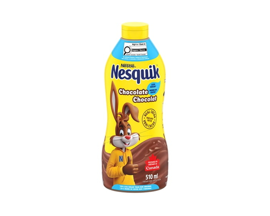 NESQUIK Less Sugar Chocolate Syrup - 510 mL