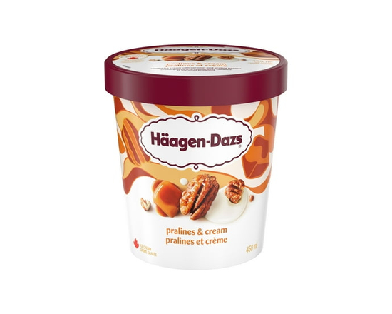 HAAGEN-DAZS Pralines & Cream - 450 ml
