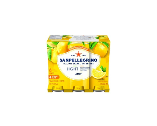 San Pellegrino Light Lemon 6x330ml - 330ml