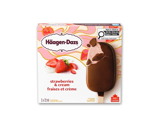 IÖGO Frozen Yogurt Bars, Cherry Swirl, Real Fruit & Dairy, 100 Calories Per Bar - 80 ml