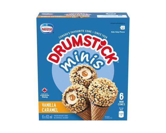 DRUMSTICK Minis Vanilla Caramel - 378 ml