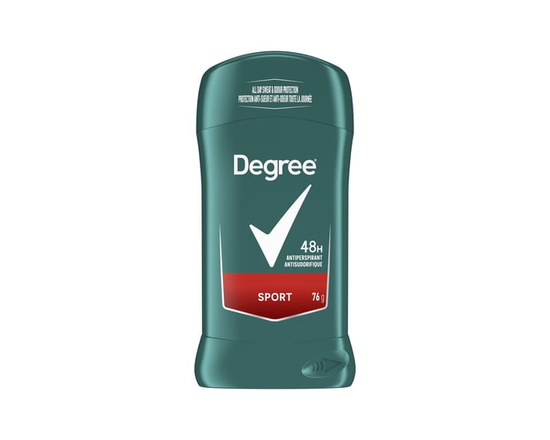 Degree Men Antiperspirant Stick, Sport 48-Hour Sweat and odour Protection Antiperspirant For Men, 76g - 76 g