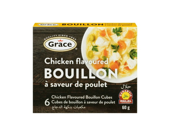 Grace Chicken Bouillon Cubes, 10g Box - 10g