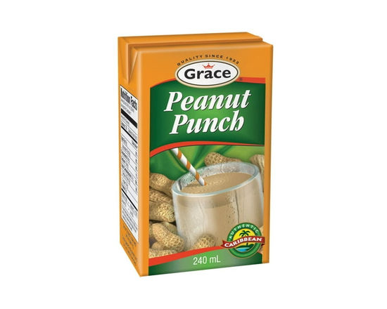 Punch Cacahuète Grace, 250ml Boîte - 250 ml