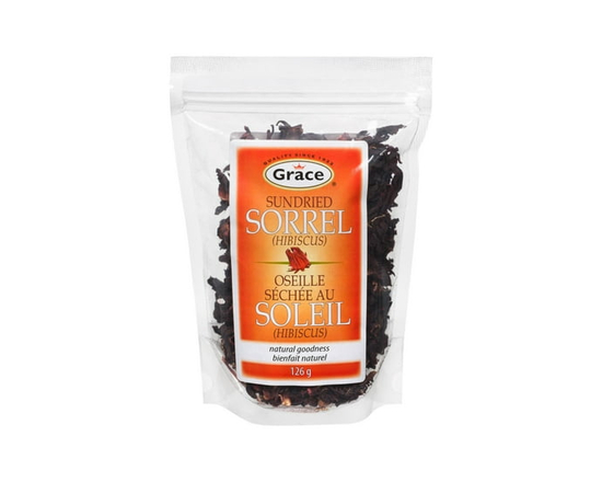 Grace Sundried Dry Sorrel, 126g Bag - 126g