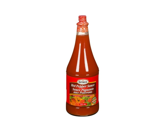 Grace Hot Pepper Sauce, 355ml Bottle - 355 mL