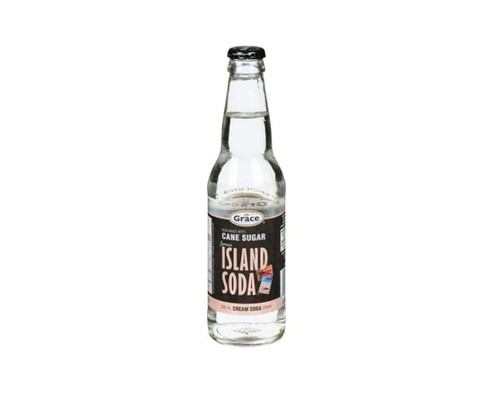 Grace Island Cream Soda, 355ml Bottle - 355 mL