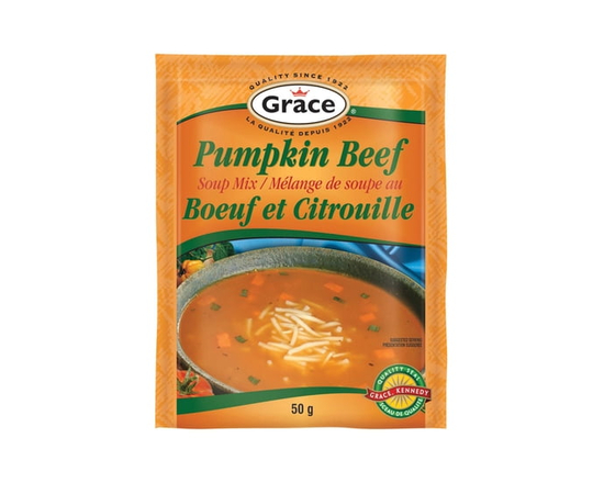 Grace Pumpkin Beef Soup, 50g Bag - 50g
