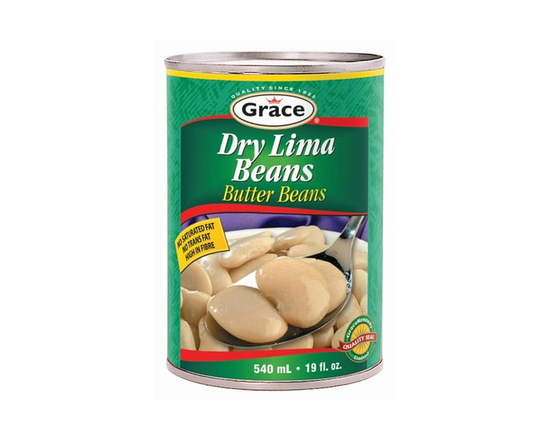 Grace Dry Lima Beans, 540ml Can - 540 mL
