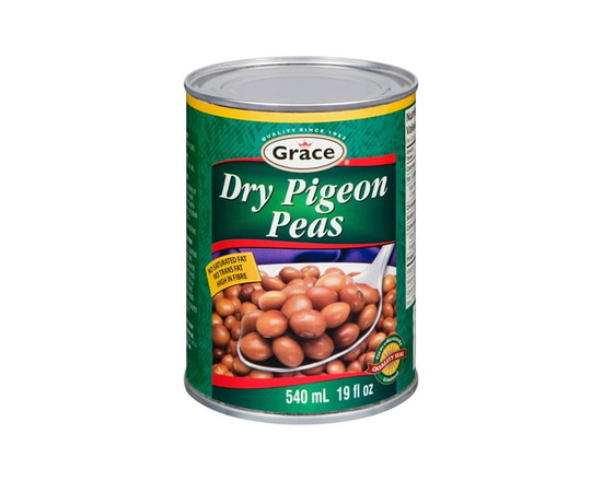 Grace Dry Pigeon Peas, 540ml Can - 540ml