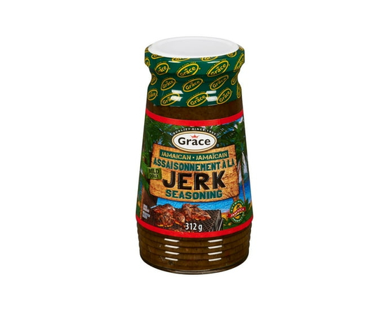 Grace Mild Jerk Seasoning, 312g Bottle - 312 g