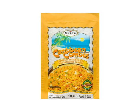 Grace Kennedy Caribbean Combos Caribbean Seasoned Rice - 175 g