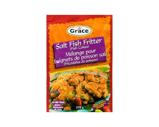 Grace Salt Fish Fritters Fish Cakes - 270 g