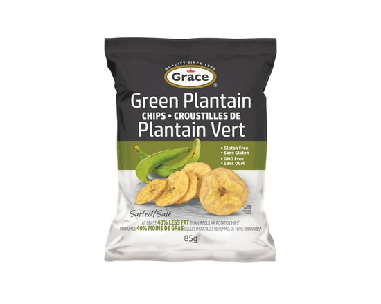 Grace Kennedy Salted Plaintain Chips - 85 g