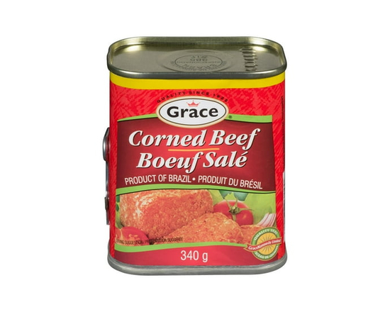 Grace Corned Beef, 340g Can - 340g