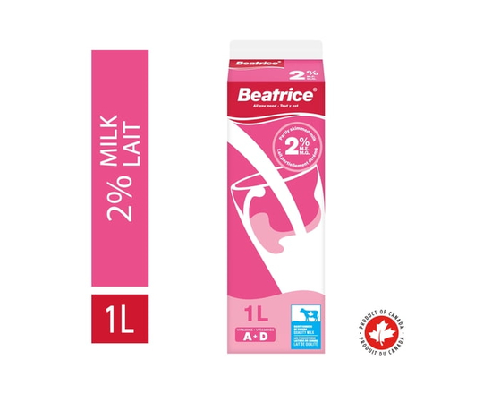 Beatrice Milk 2% - 1L