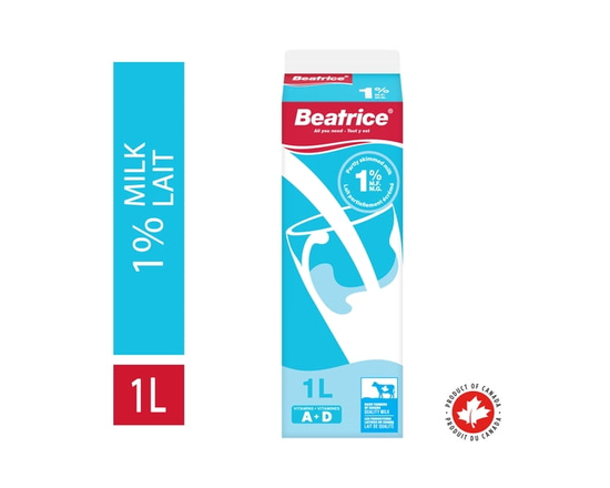 Beatrice Milk 1% - 1L