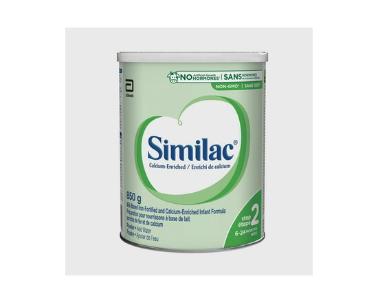 Similac Step 2 Calcium-Enriched Non-GMO Baby Formula, Powder, Infant Formula, 6-24 Months, 850 grams - 850 grams