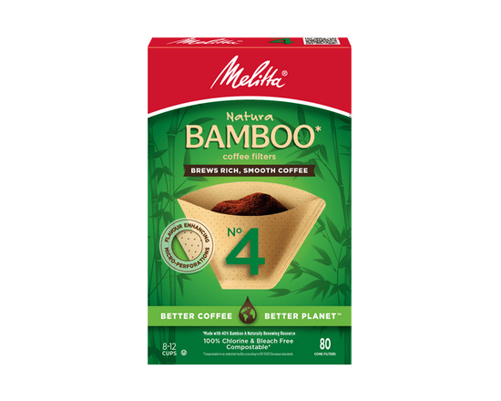 Melitta #4 Bamboo Coffee Filters