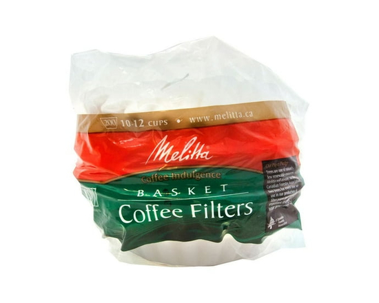 Melitta Basket Coffee Filters -  10-12 Cups - 200 Count (Pack of 1)