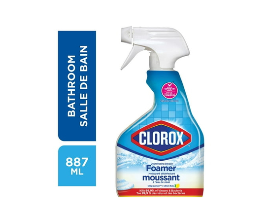 Clorox® Disinfecting Bleach Foamer Spray, 887 mL - 887 mL